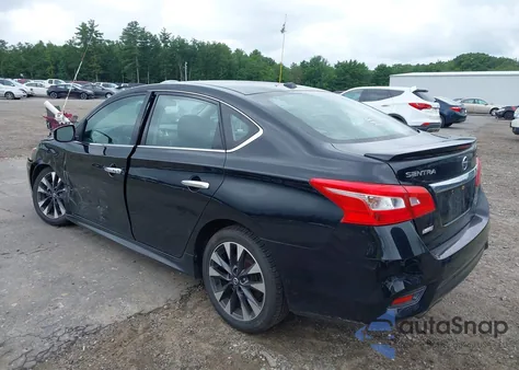 2018 Nissan Sentra Sr Turbo z USA, uszkodzony, nr VIN 3N1CB7APXJY238251